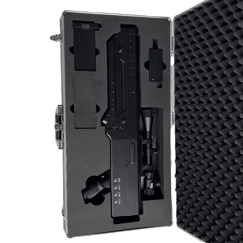  北票手持便携式枪型低空防御反制四通道B型