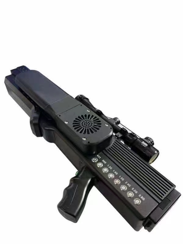  北票手持便携式枪型低空防御反制八通道